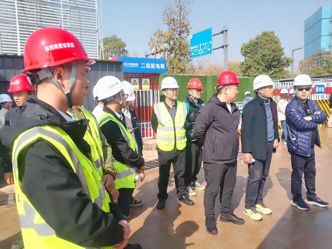 兴隆街道规划建设办到四川自然菲彩国际科创产业园区项目进行环保专项调研
