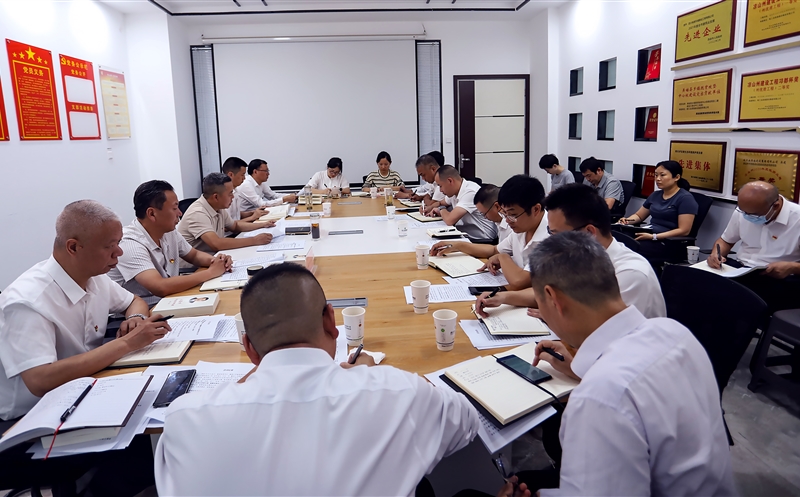攀西公司党委召开理论学习中心组（扩大）学习会
