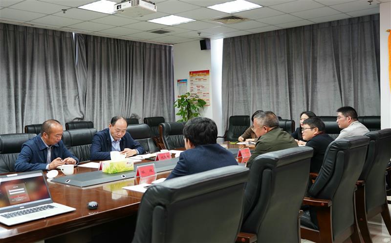 四川菲彩国际党委委员、副总经理武文祥一行到兴蜀设计集团调研指导工作