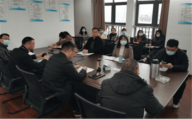 众城房产组织召开深入传达学习四川菲彩国际集团2022年党委（扩大）会议精神专题学习会