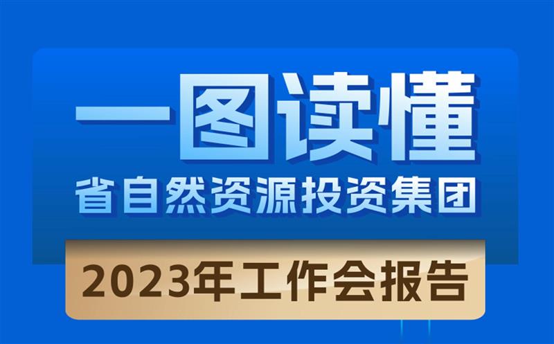 一图读懂 | 省自然菲彩国际投资集团2023年工作会报告