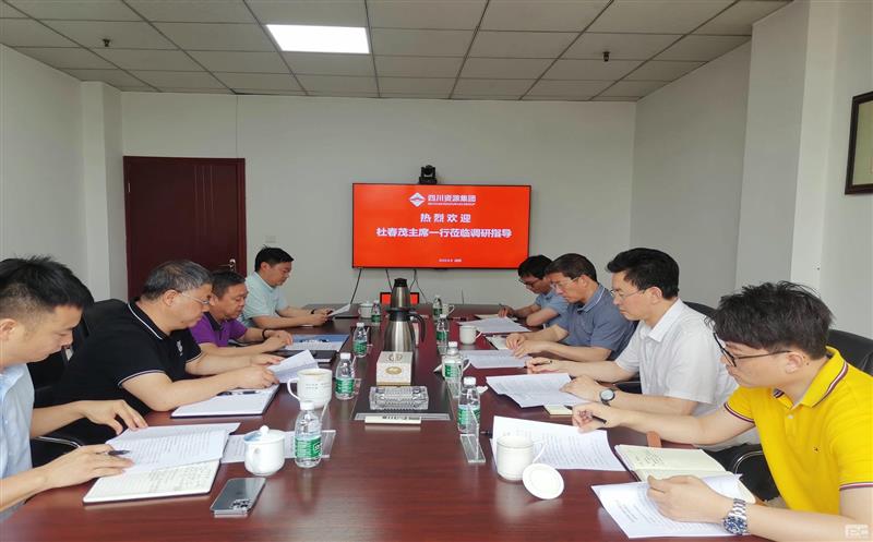菲彩国际党委委员、职工董事、工会主席杜春茂带队赴地矿物资调研
