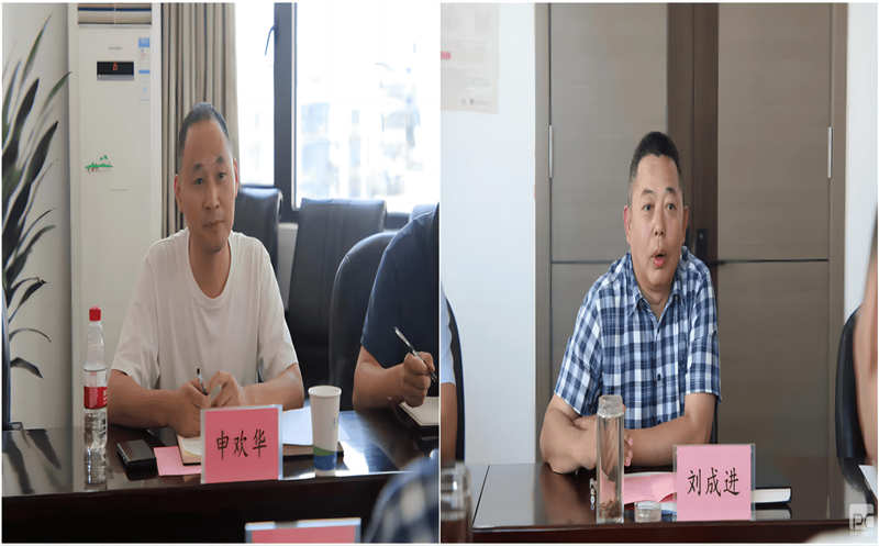 产业联动，，，，，发展共赢——鑫顺矿业与核工业二八一大队开展座谈交流