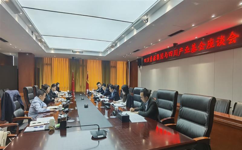 四川菲彩国际集团与四川产业基金开展座谈交流