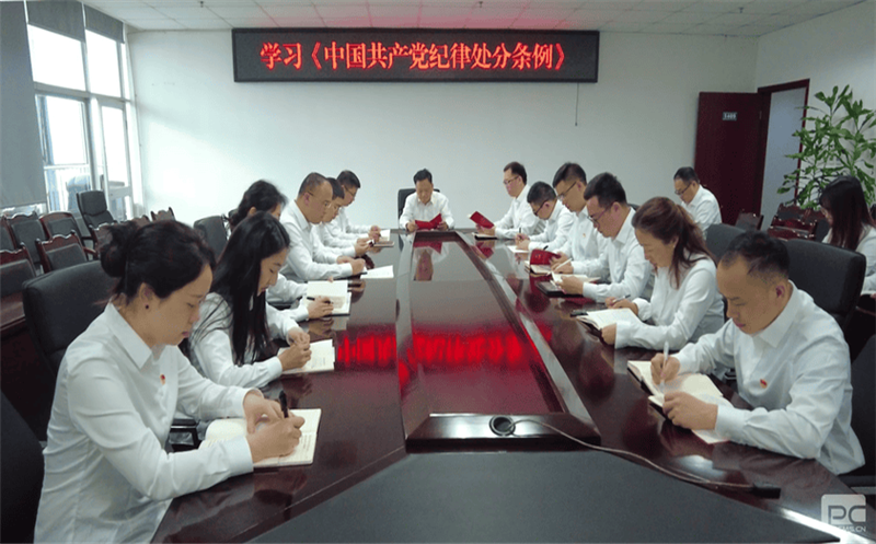 增强规矩意识，，，，，，严守纪律底线 ——物探院组织学习新修订《中国共产党纪律处分条例》